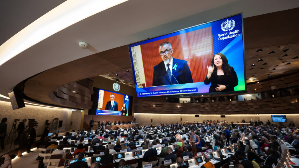 WHO members adopt pandemic treaty, as U.S. shuns meeting