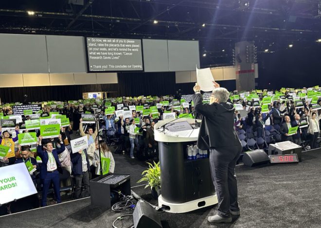 At AACR, cancer researchers dove into politics as well as progress