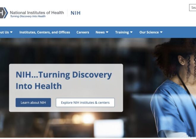 NIH launching new streamlined website to ease information access