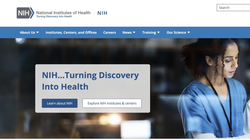 NIH launching new streamlined website to ease information access